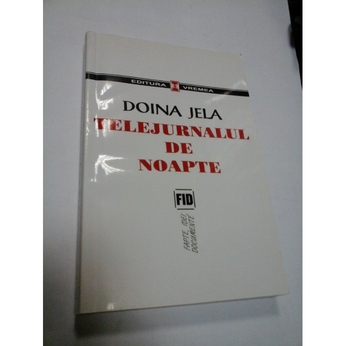 TELEJURNALUL DE NOAPTE - DOINA JELA